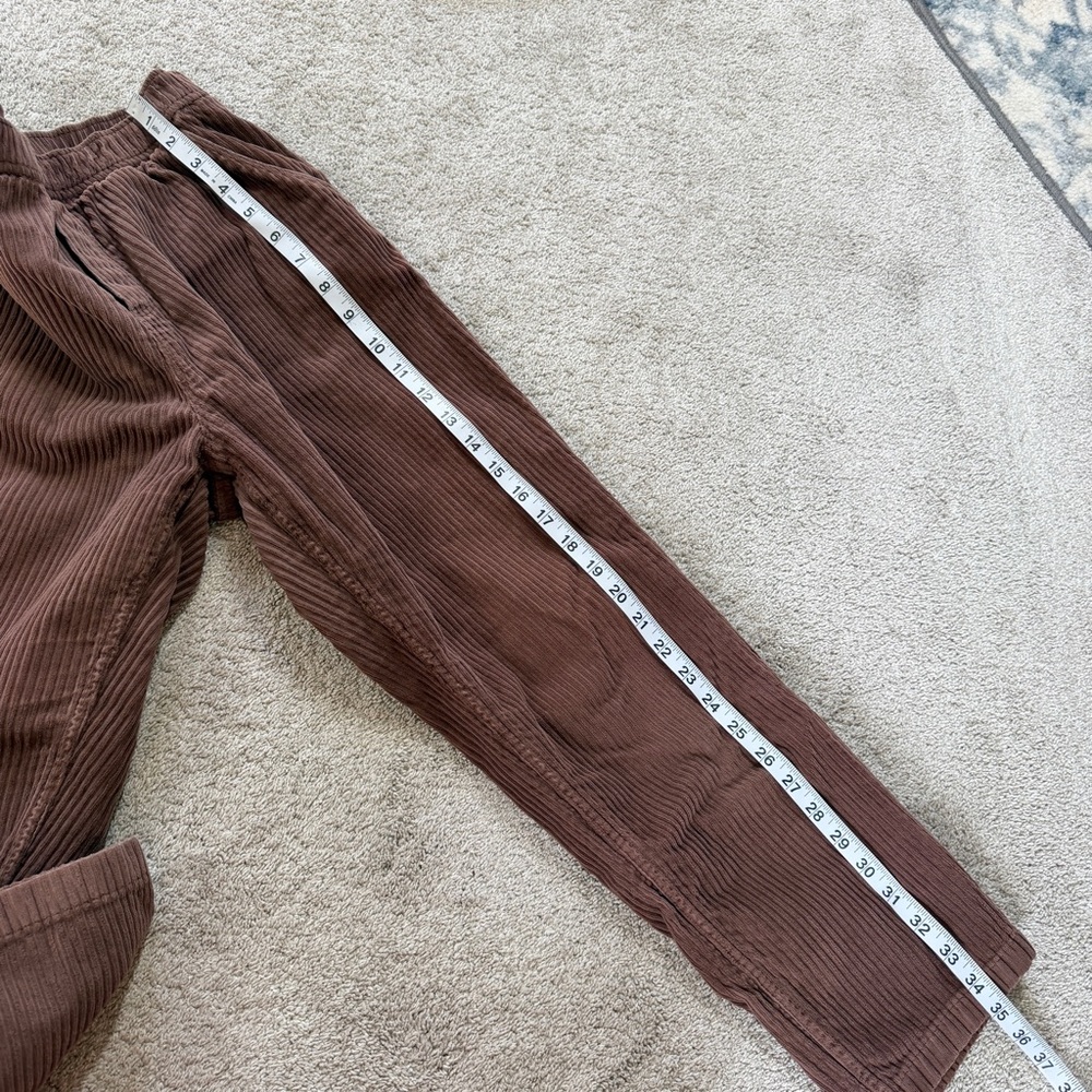 Toad&Co Chocolate Corduroy Straight Leg Pants - Picture 13 of 15